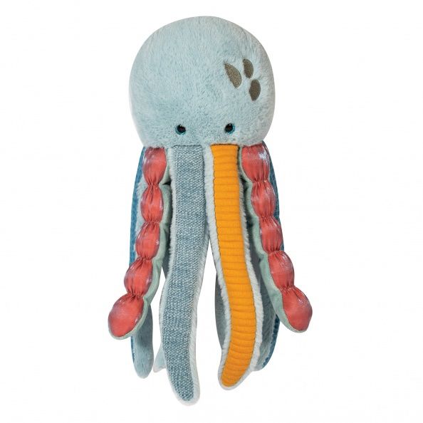   -under the sea - plush jellyfish blue 40 cm 